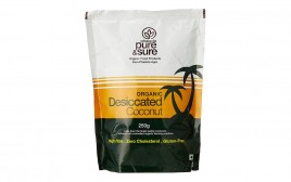 Pure & Sure Organic Desiccated Coconut   Pack  250 grams